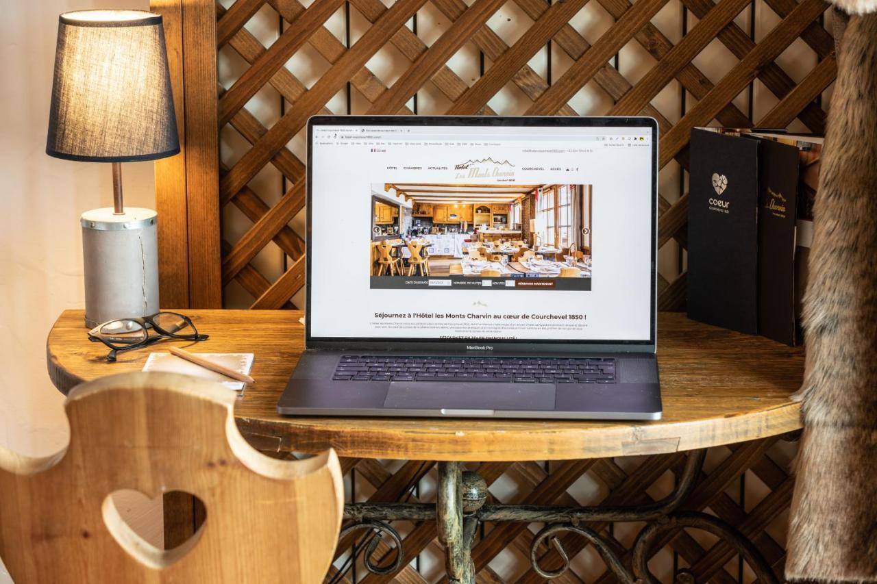 Les Monts Charvin Hotell Courchevel Eksteriør bilde